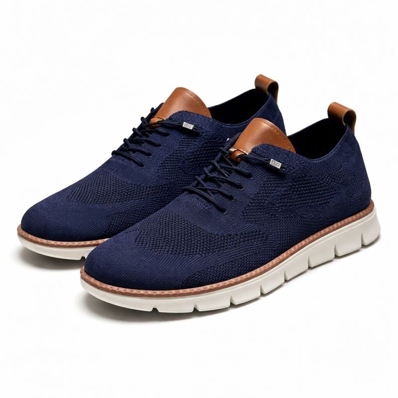 Calzado Casual Ligero de Malla con Cordones para Hombre