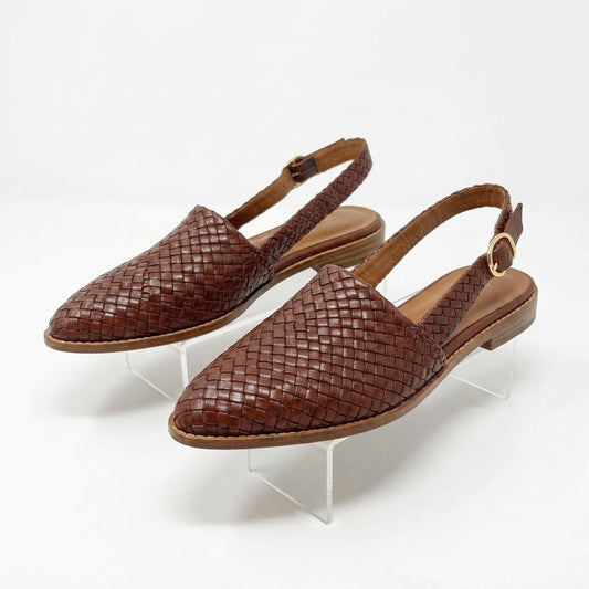 Flats Destalonados con Diseño Trenzado para Mujer