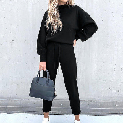 Set Casual de Dos Piezas de Corte Holgado para Mujer
